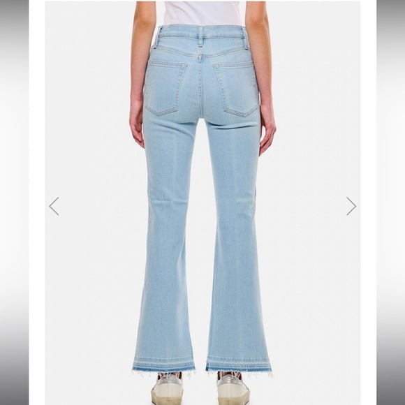 Frame Le Easy Flare Fray Side Slit Size 31 - Picture 3 of 10